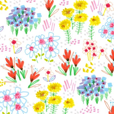 Floral Garden by Jo Chambers